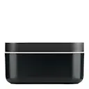 Ice Box isform och islåda för isbitar svart