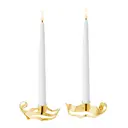 2026 ljusstake 1,8 cm 2-pack guld