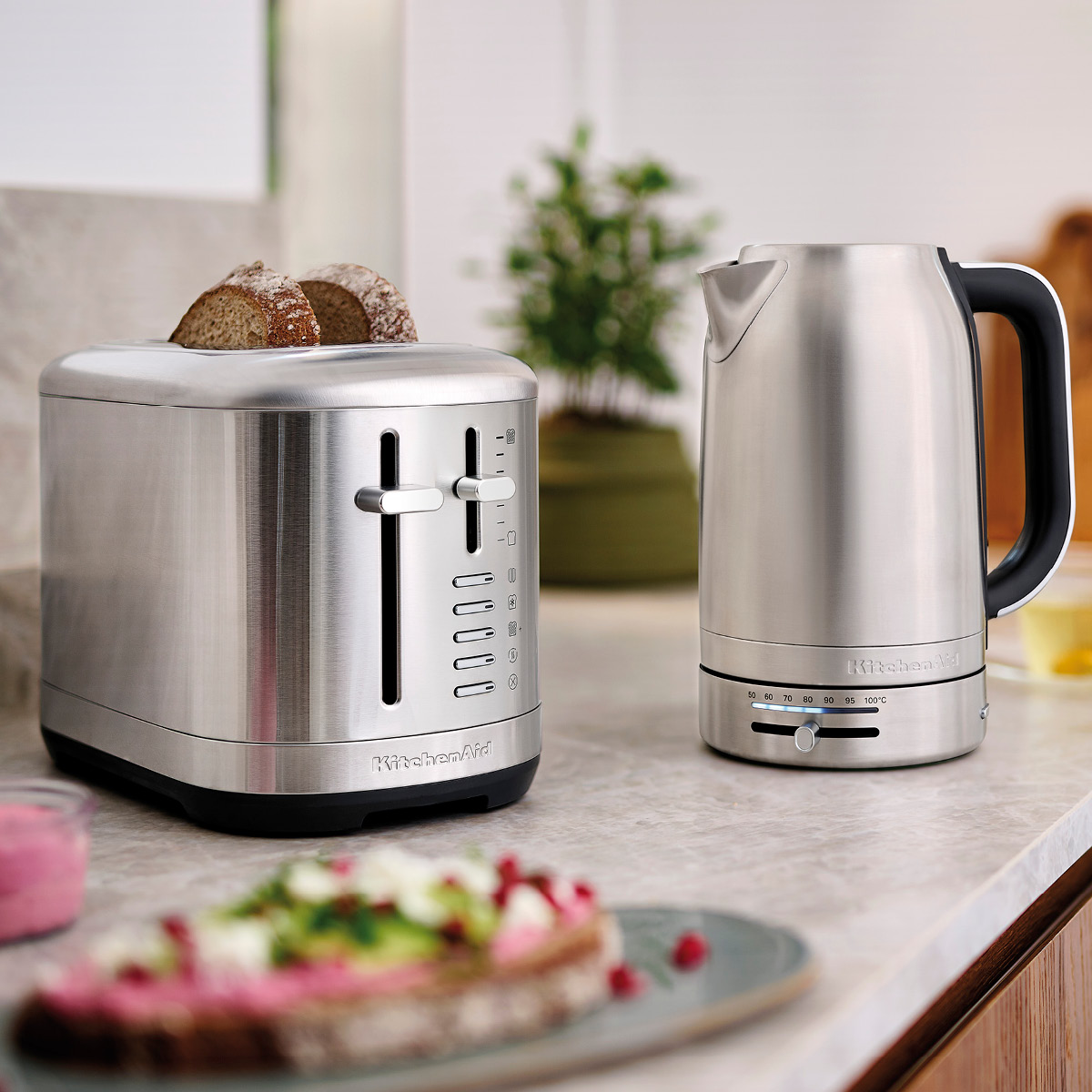 KitchenAid KitchenAid Brödrost 2 skivor 5KMT2109ESX Rostfritt