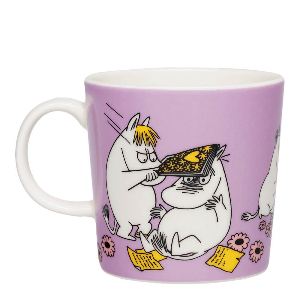 Moomin Arabia Muumimuki 30 cl Sydänkäpyset