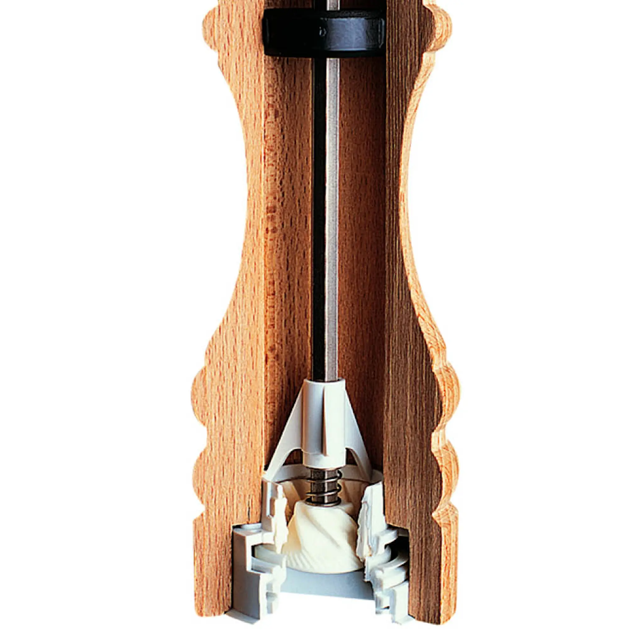 Zassenhaus Berlin Suolamylly 18 cm Tumma pyökki