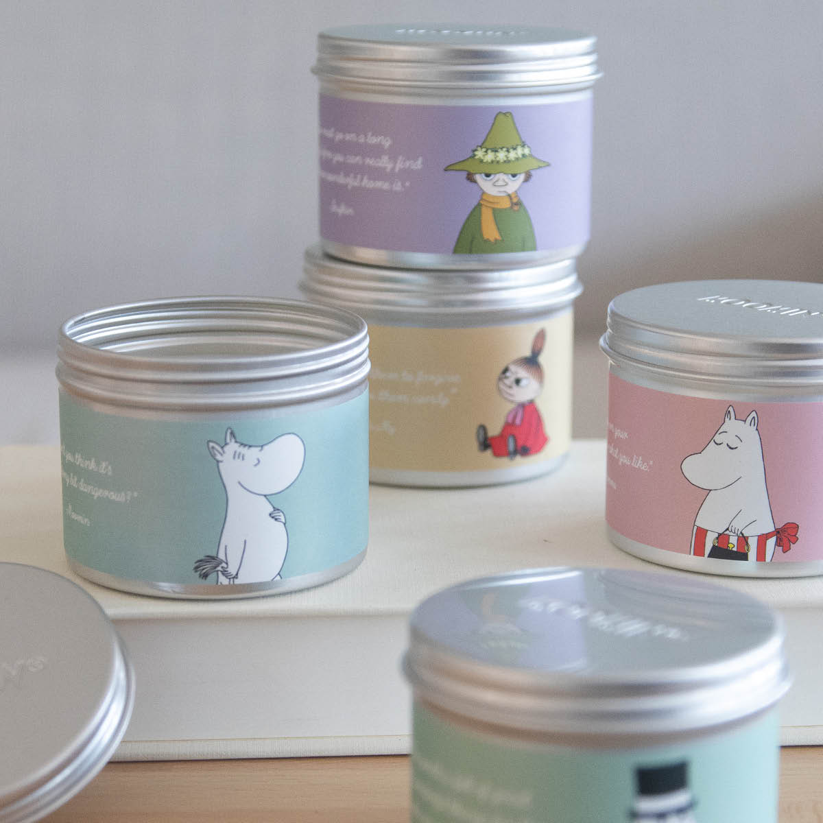 Pluto Mumin Doftljus 6,7x5 cm Lilla My