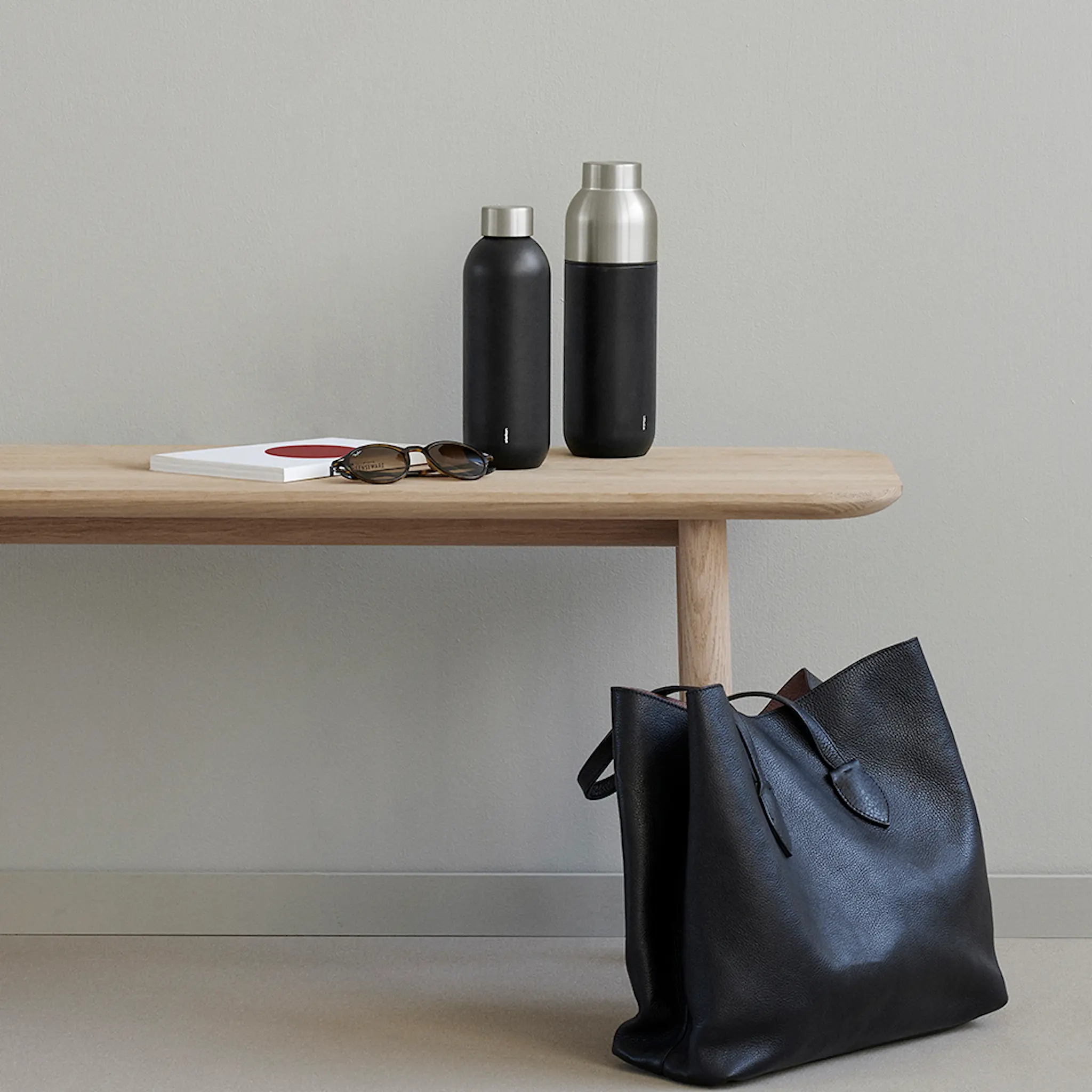 Stelton Keep Warm Termosflaska 75 cl Svart