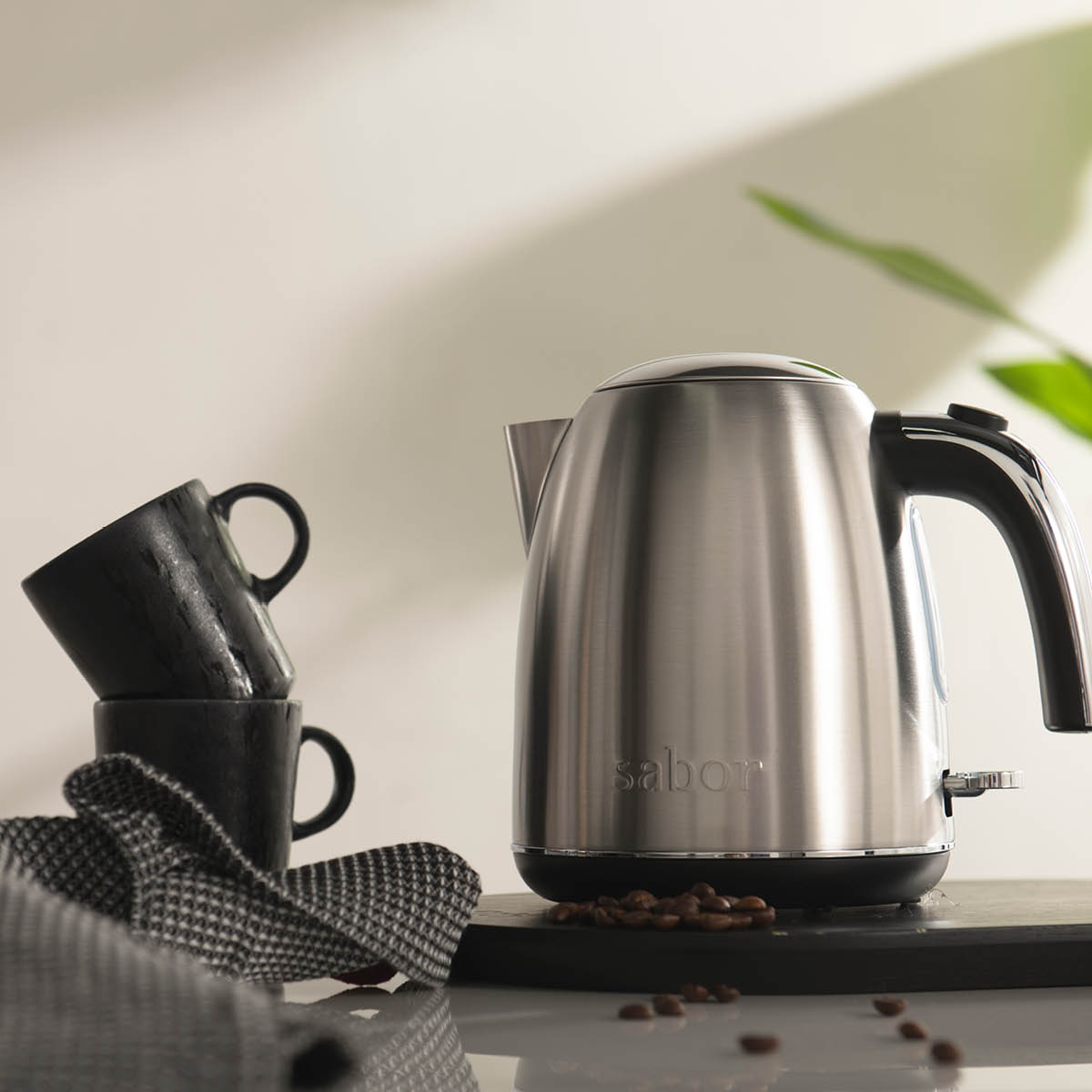 Sabor Elevation vannkoker 1L stål