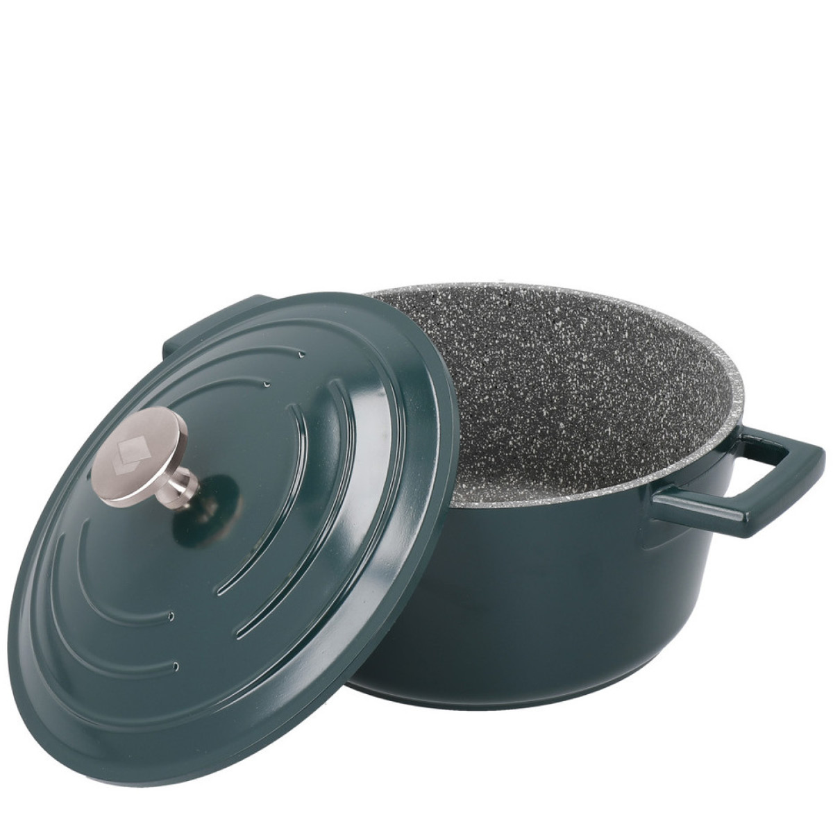MasterClass Cast Aluminium gryta 2,5 L hunter green
