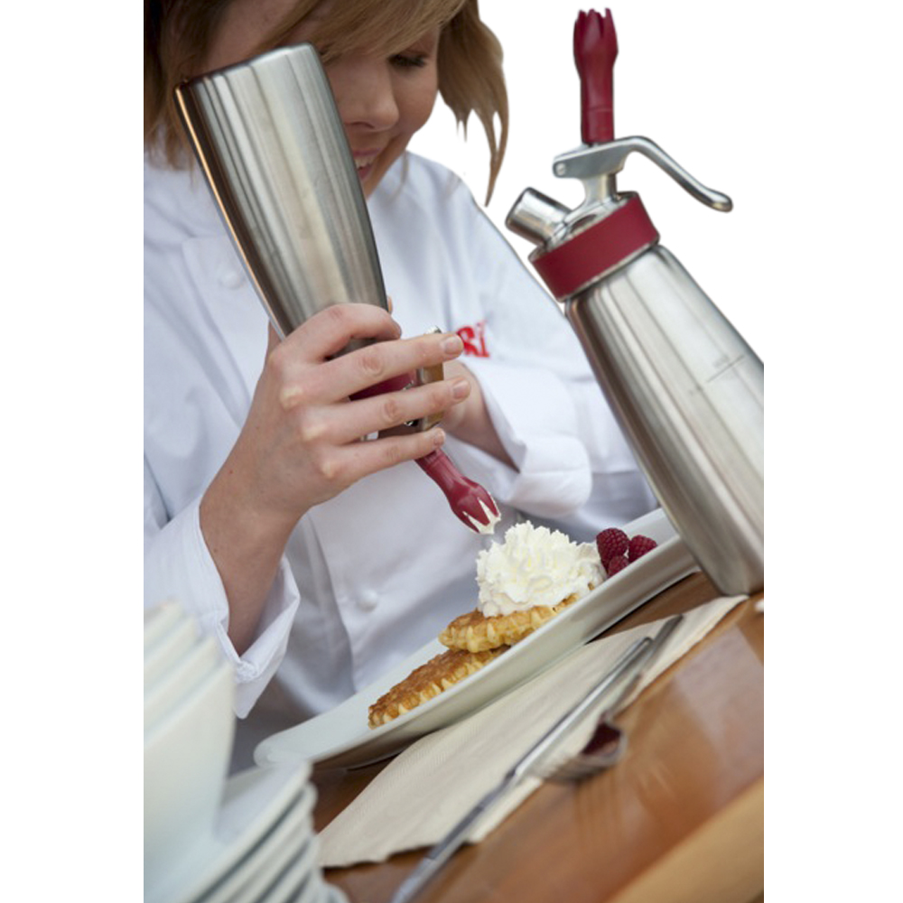 iSi Gourmet Whip Plus sifon 0,5L stål