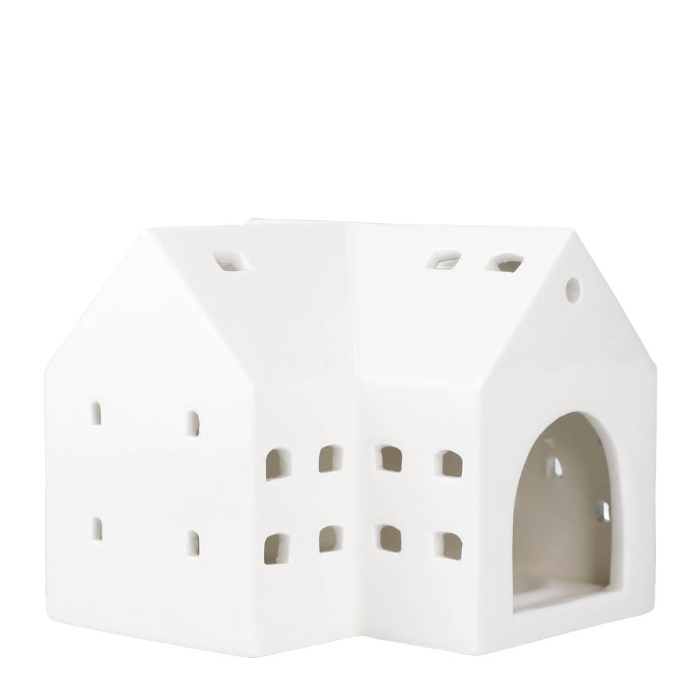 Kähler Urbania ljuslykta 10,5 cm stall vit