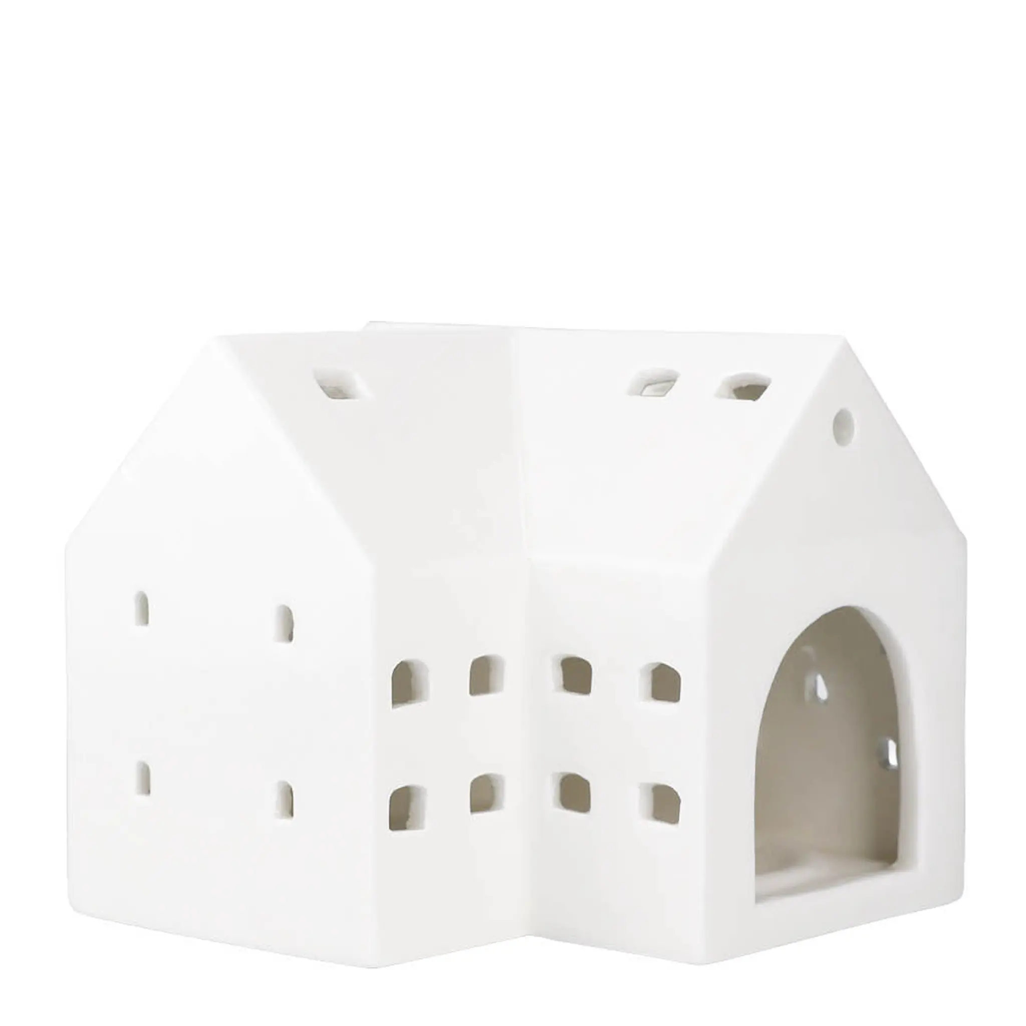 Kähler Urbania ljuslykta 10,5 cm stall vit