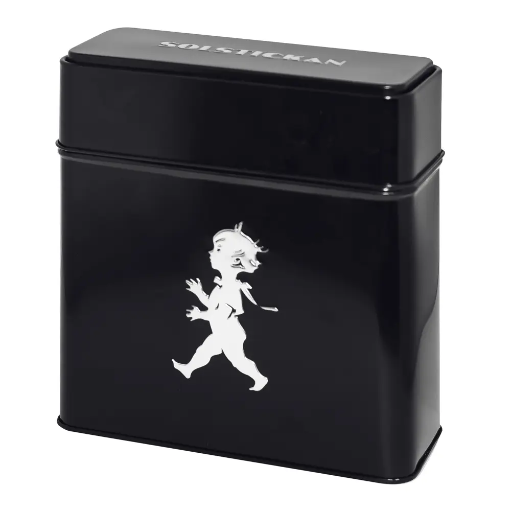 Suodatinpussipurkki Musta