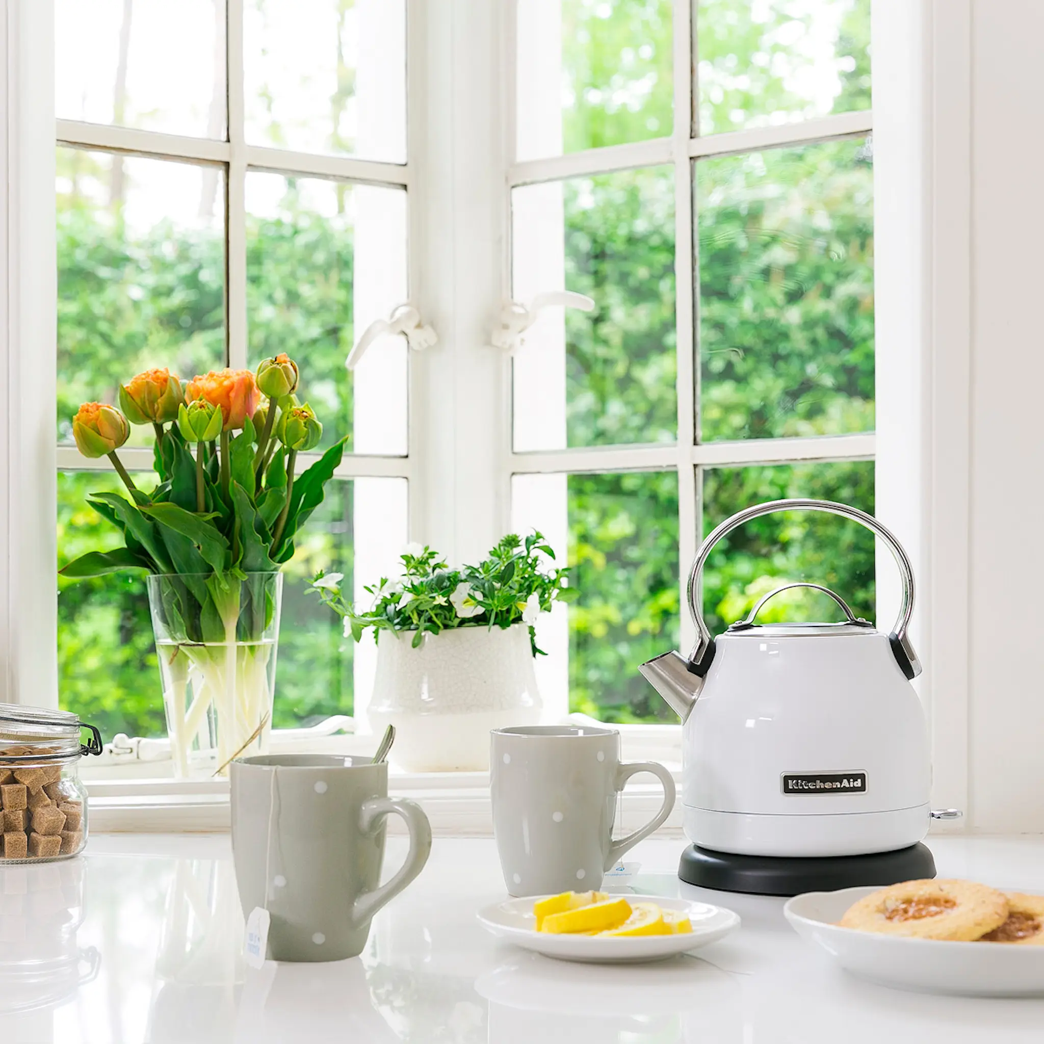 KitchenAid KitchenAid Classic Vattenkokare 5KEK1222 1,25 L vit
