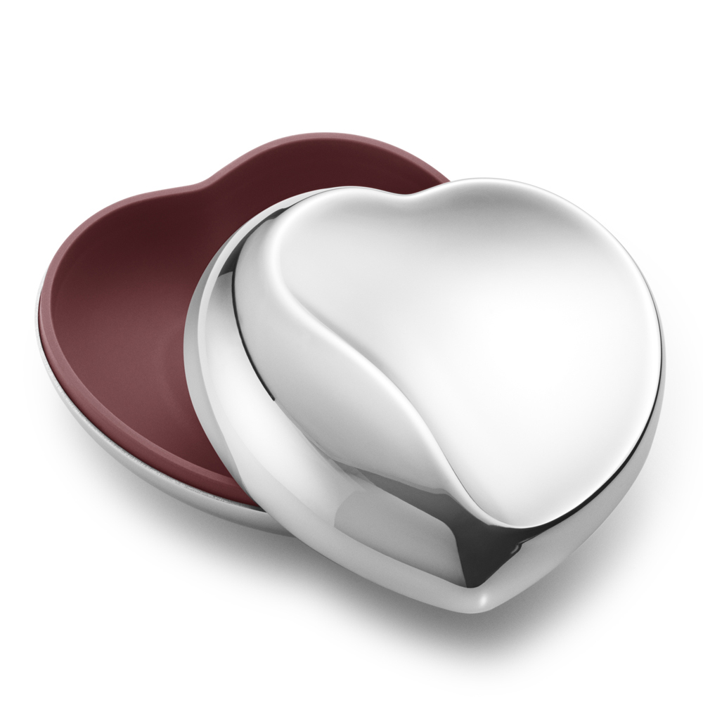 Georg Jensen Georg Jensen Ask Hjärta S 5 cm Hibiskus