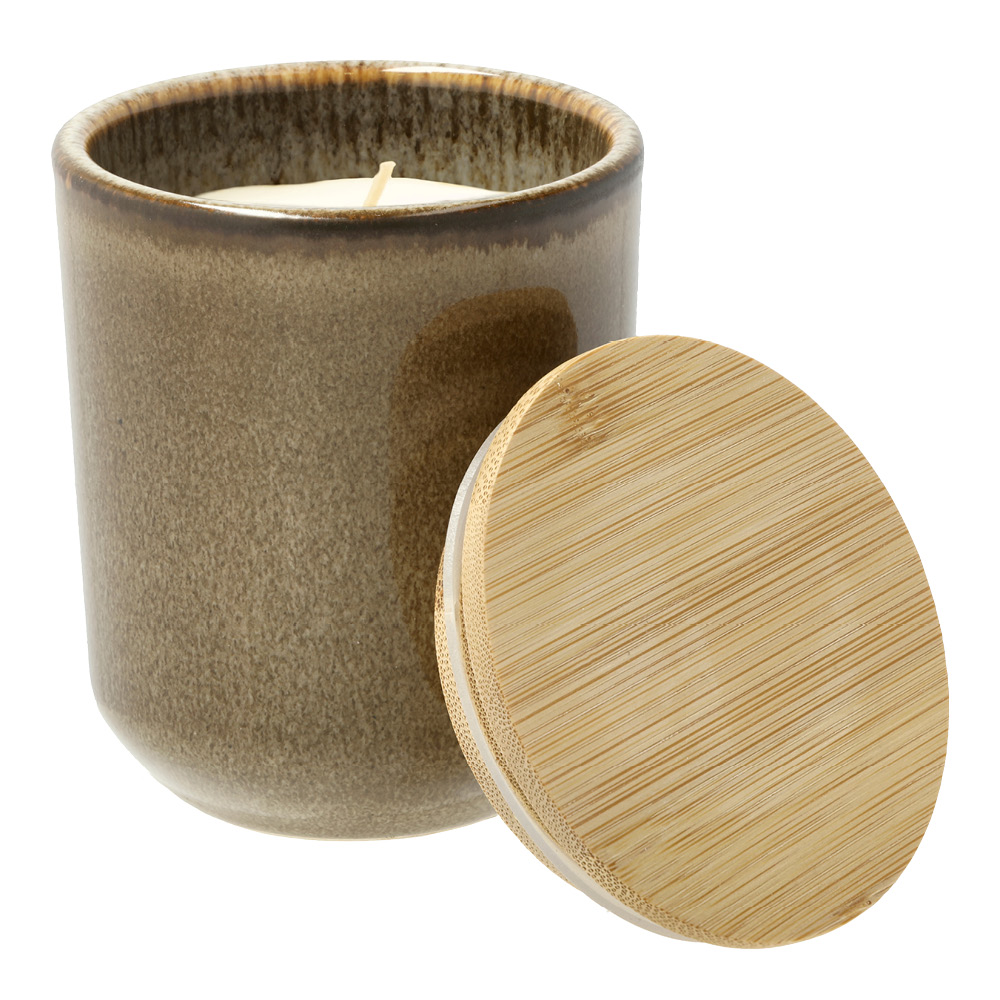 Villa Collection Iris Tuoksukynttilä 8x9,5 cm Ruskea