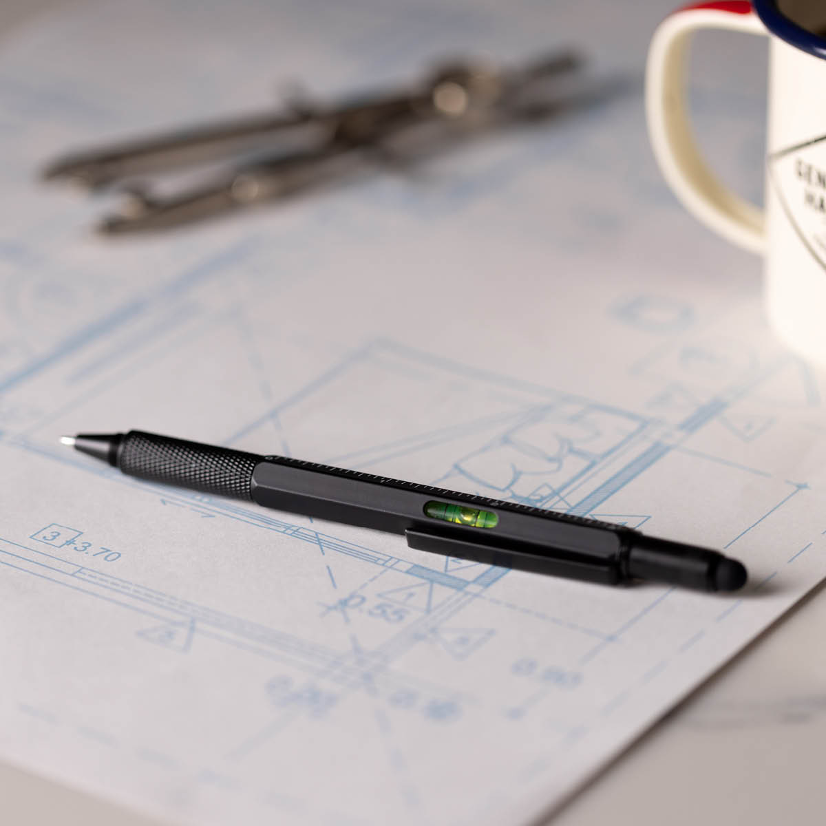 Gentlemen's Hardware Tooling Pen multiverktyg 6-i-1 penna