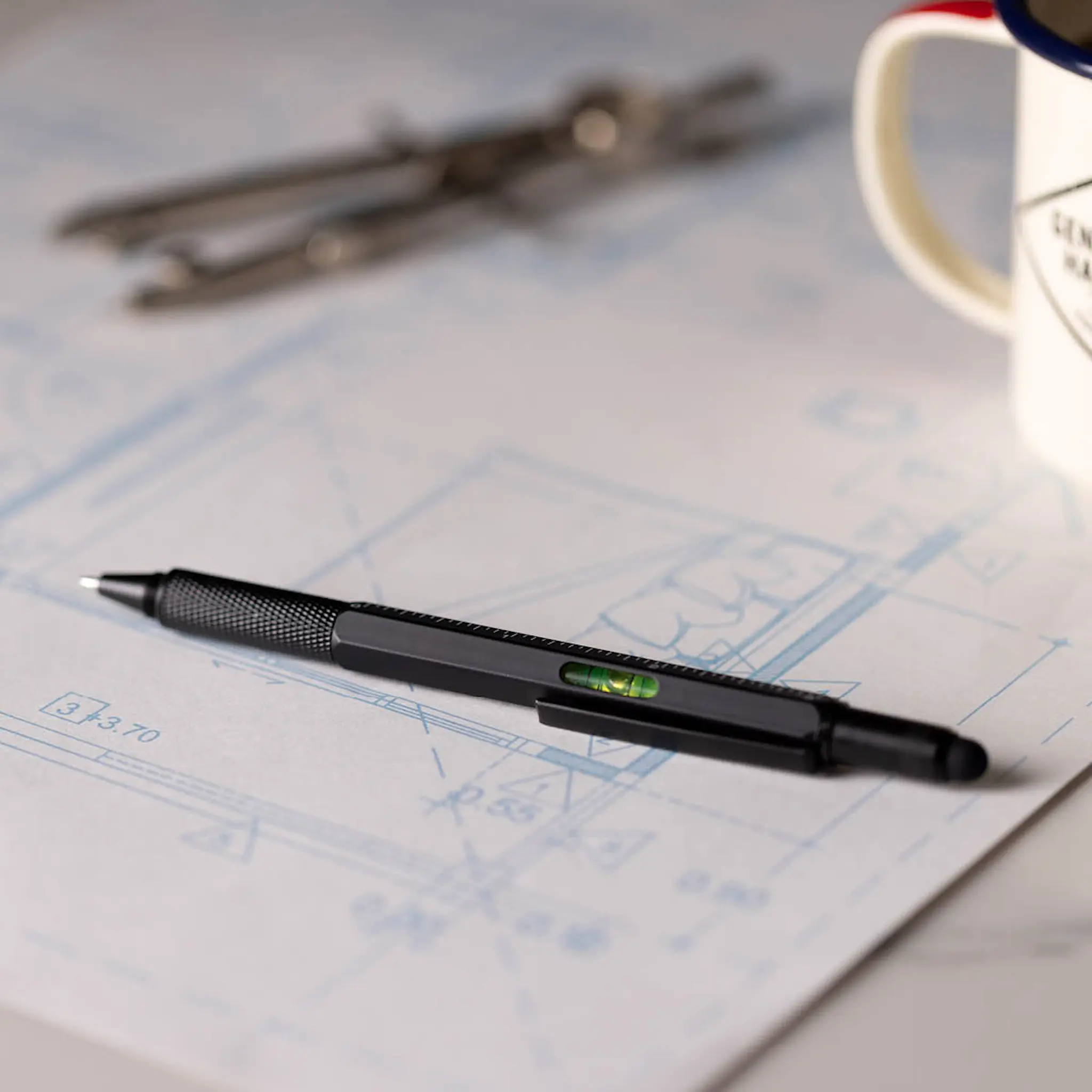 Gentlemen's Hardware Tooling Pen multiverktyg 6-i-1 penna