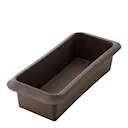 Silikonform för bröd eller kaka 25x13 cm brun