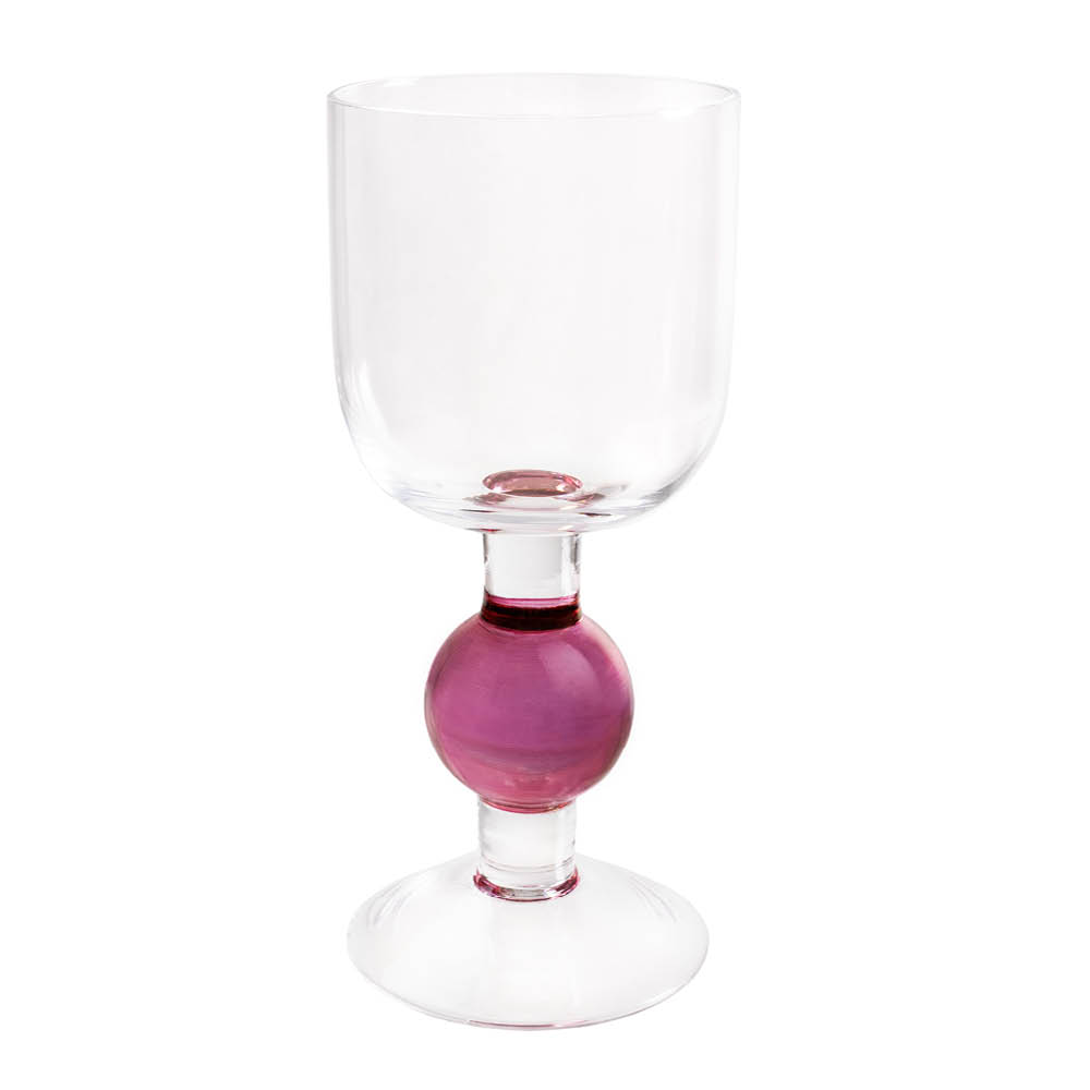 Aarikka Bubble vinglas 2-pack rosa