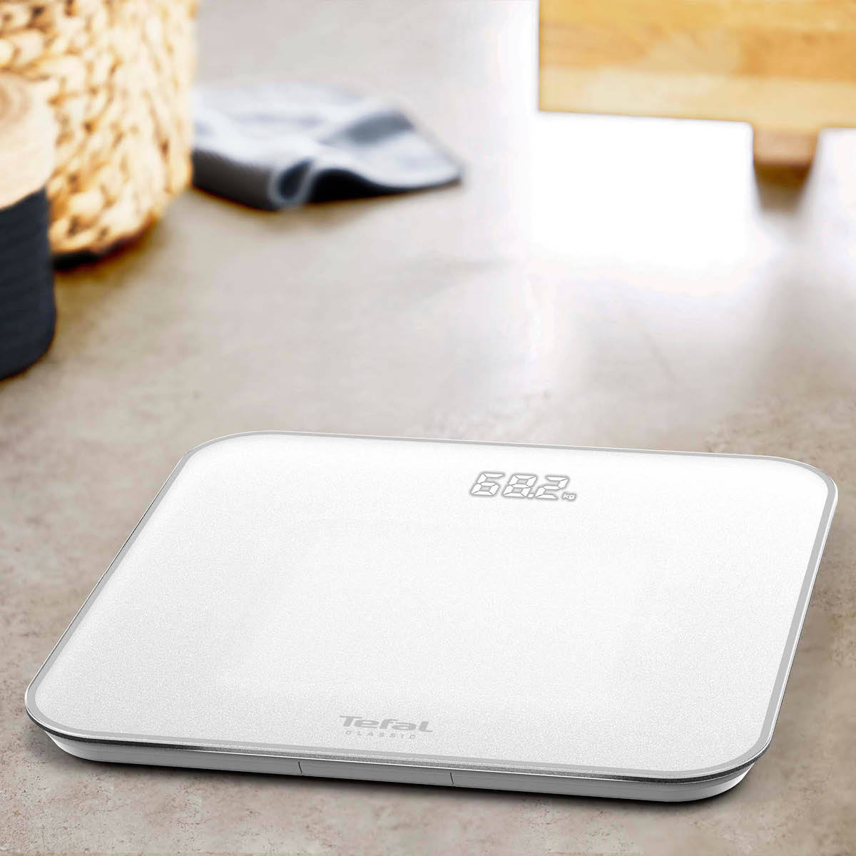 Tefal Classic 2 badrumsvåg 180 kg vit
