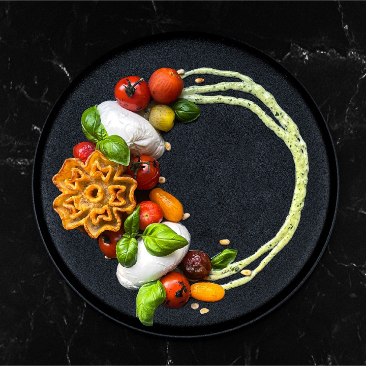 Plate It Bakkelsjern flower power 2 stk