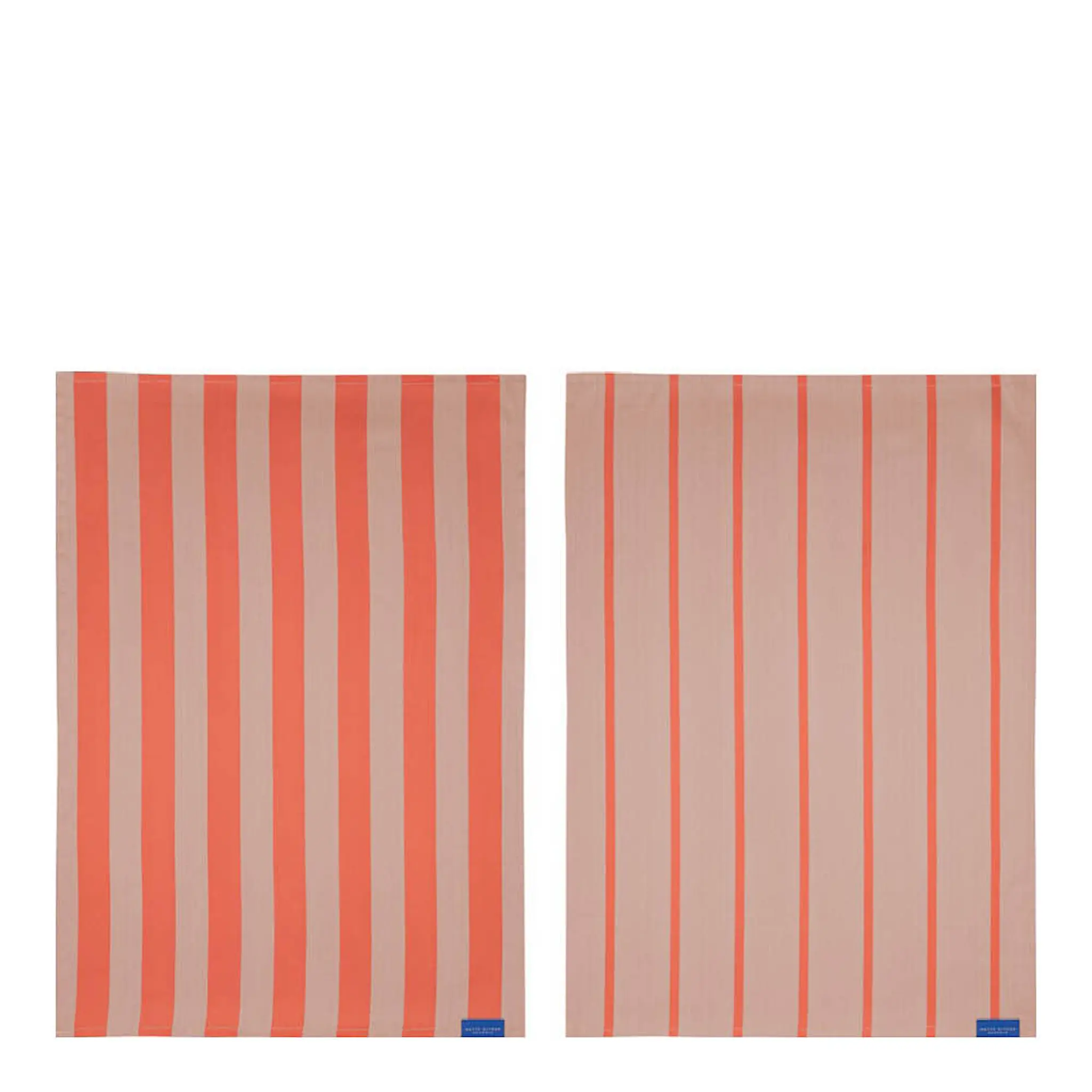 Mette Ditmer Stripes Keittiöpyyhe 70x50 cm 2 kpl Latte