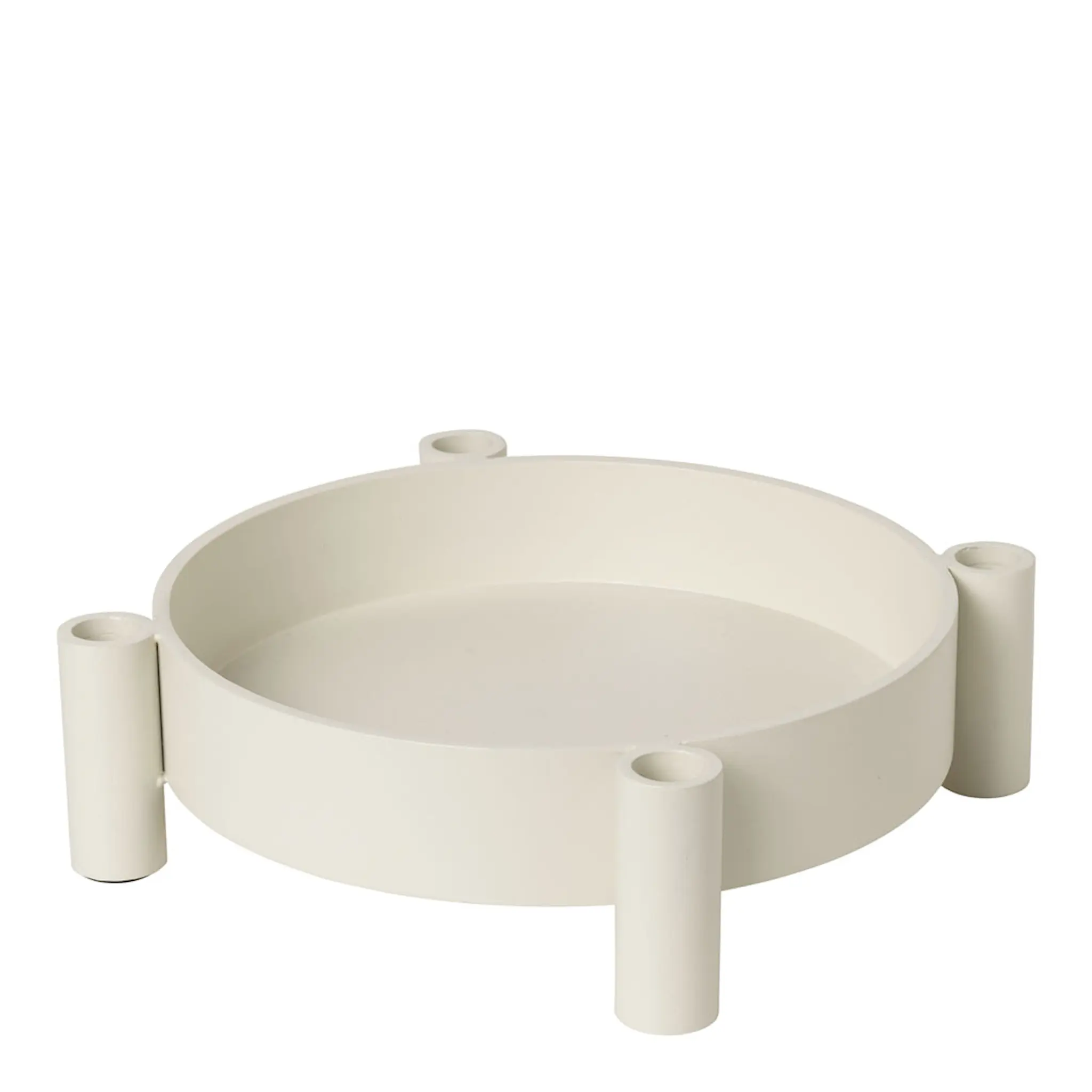 Broste Copenhagen Silke adventsstake 32 cm rainy day grey