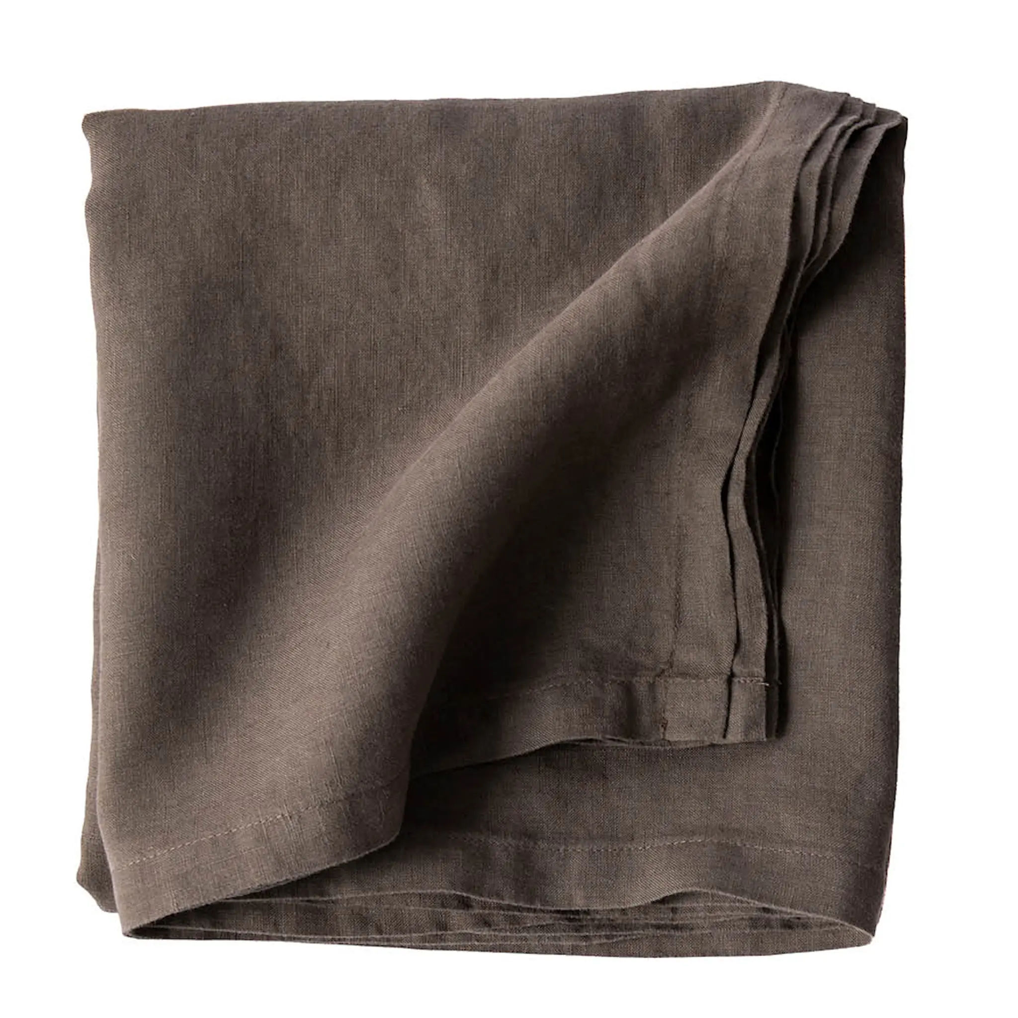 Tell Me More Duk linne 145x145cm taupe