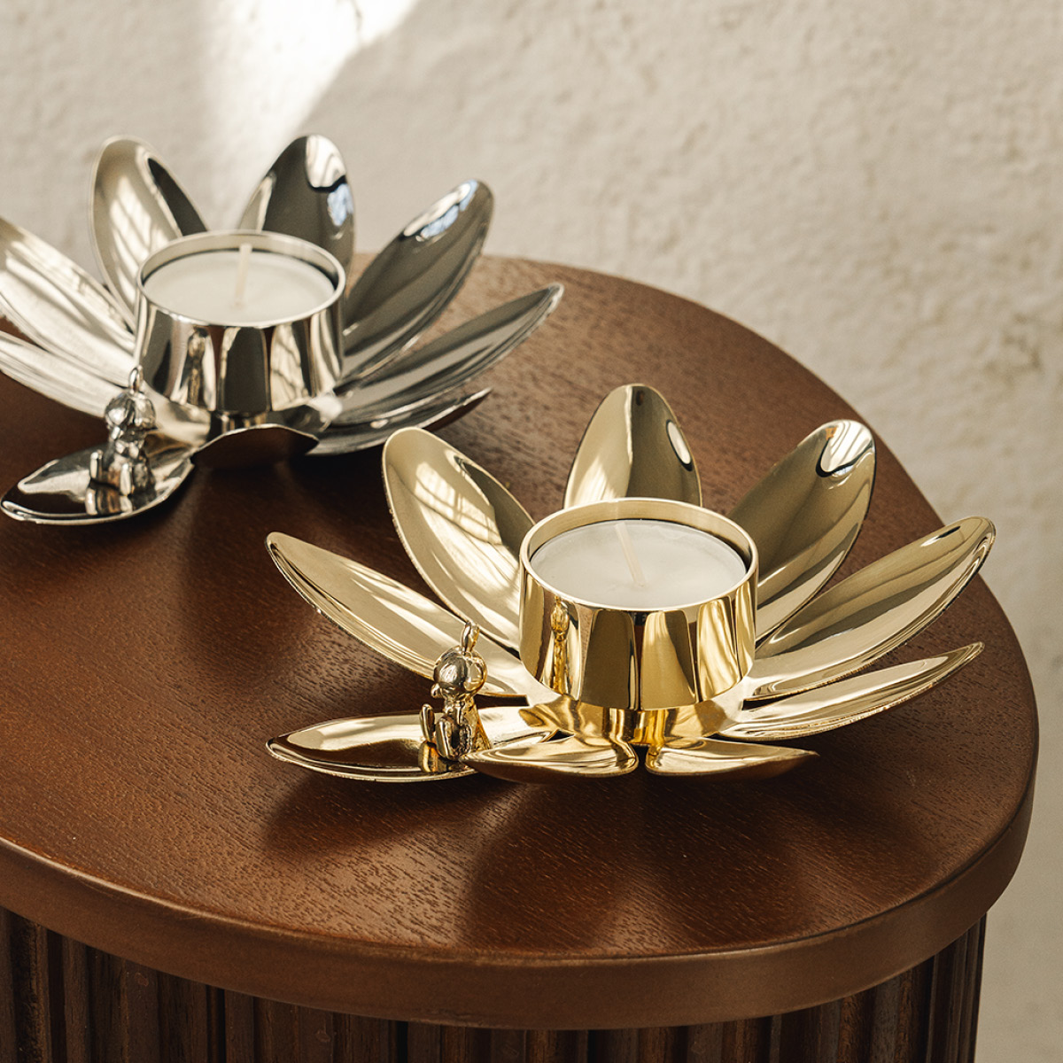 Hilke Hilke x Mumin ljusstake Lilla My mässing