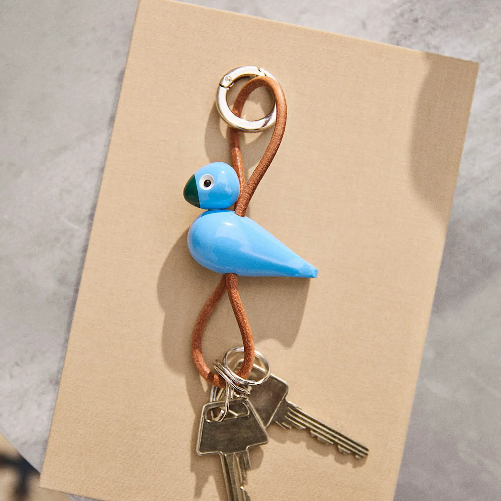 Kay Bojesen Denmark Kay Bojesen Avaimenperä minilintu Sininen