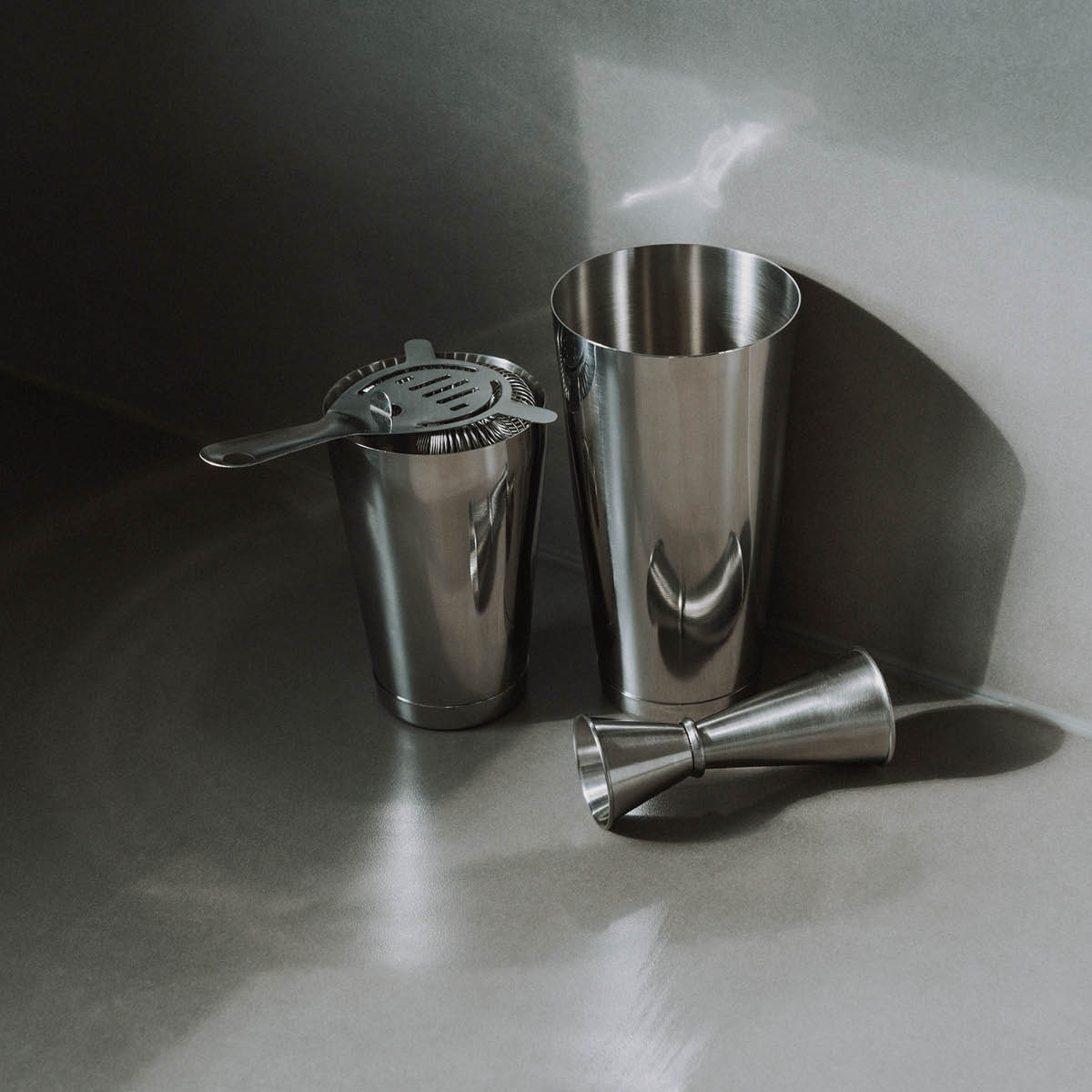 Stiernholm Drink Collection cocktailsil 6 cm blankt stål