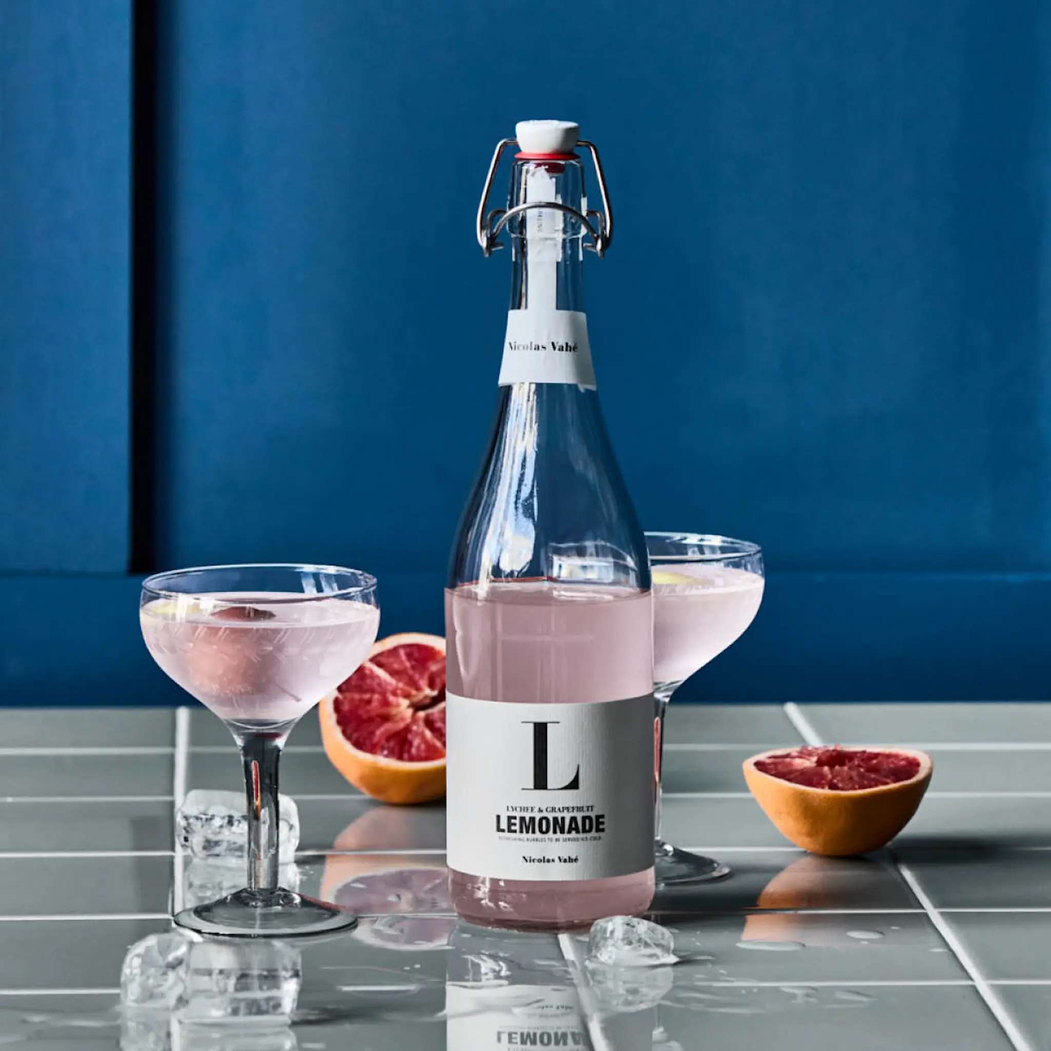 Nicolas Vahé Lemonad litchi & grapefrukt 75 cl