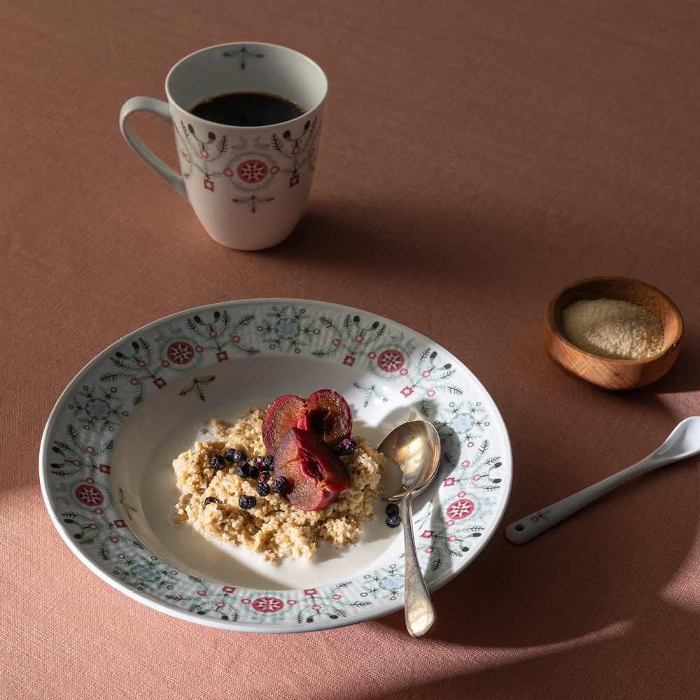 Rörstrand Swedish Grace Winter djup tallrik 25 cm