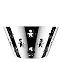 Girotondo fruktskål 23 cm blank stål