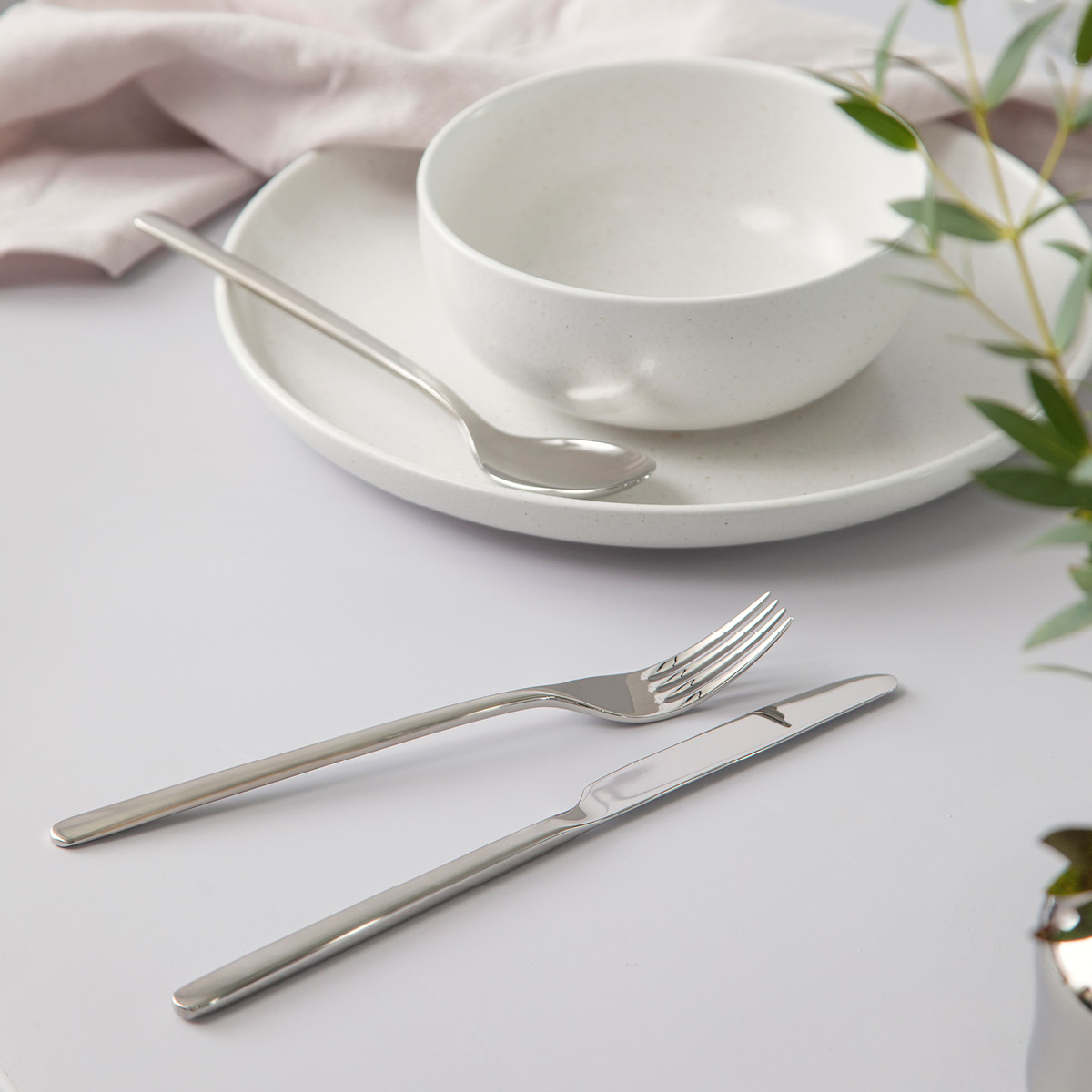 Gense Still bestickset 16 delar matt/polerat stål