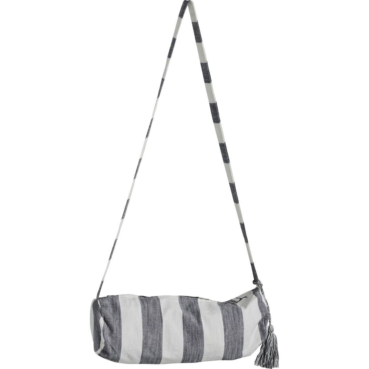 Lene Bjerre Felima strandteppe 140x200 cm hvit/mørk grå