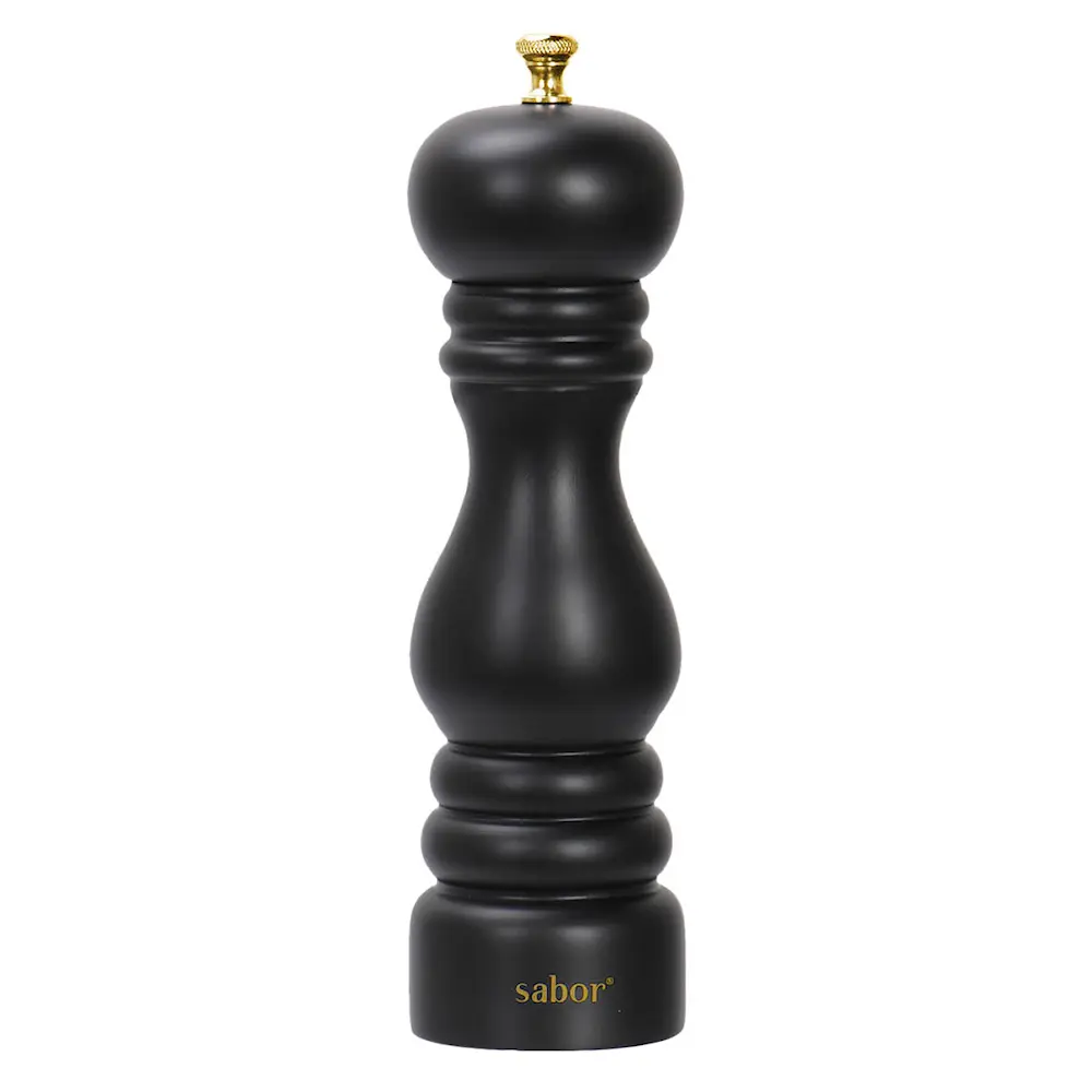 Pippurimylly 25 cm Musta/Messinki