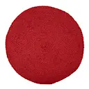 Jesper bordstablett Ø38 cm röd