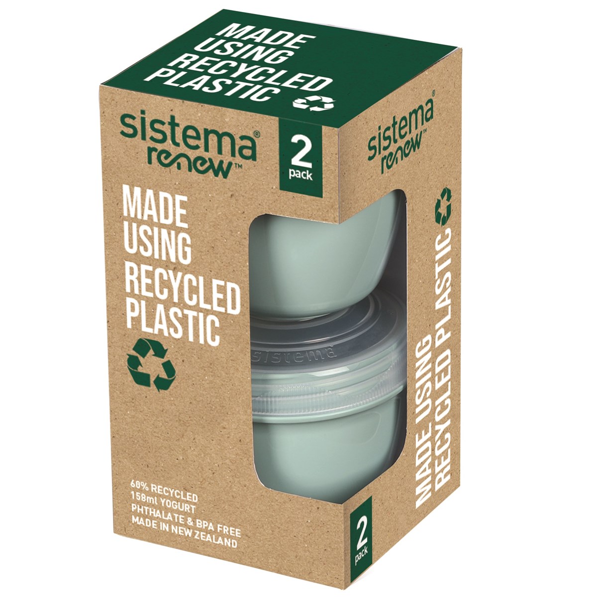 Sistema Renew yoghurtbeger 15 cl en 2pk