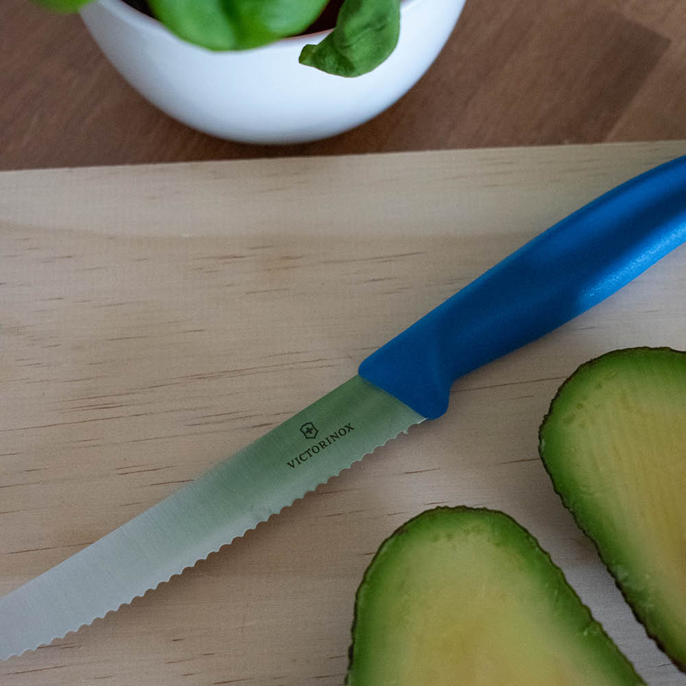 Victorinox Swiss Classic tomatkniv 11 cm blå