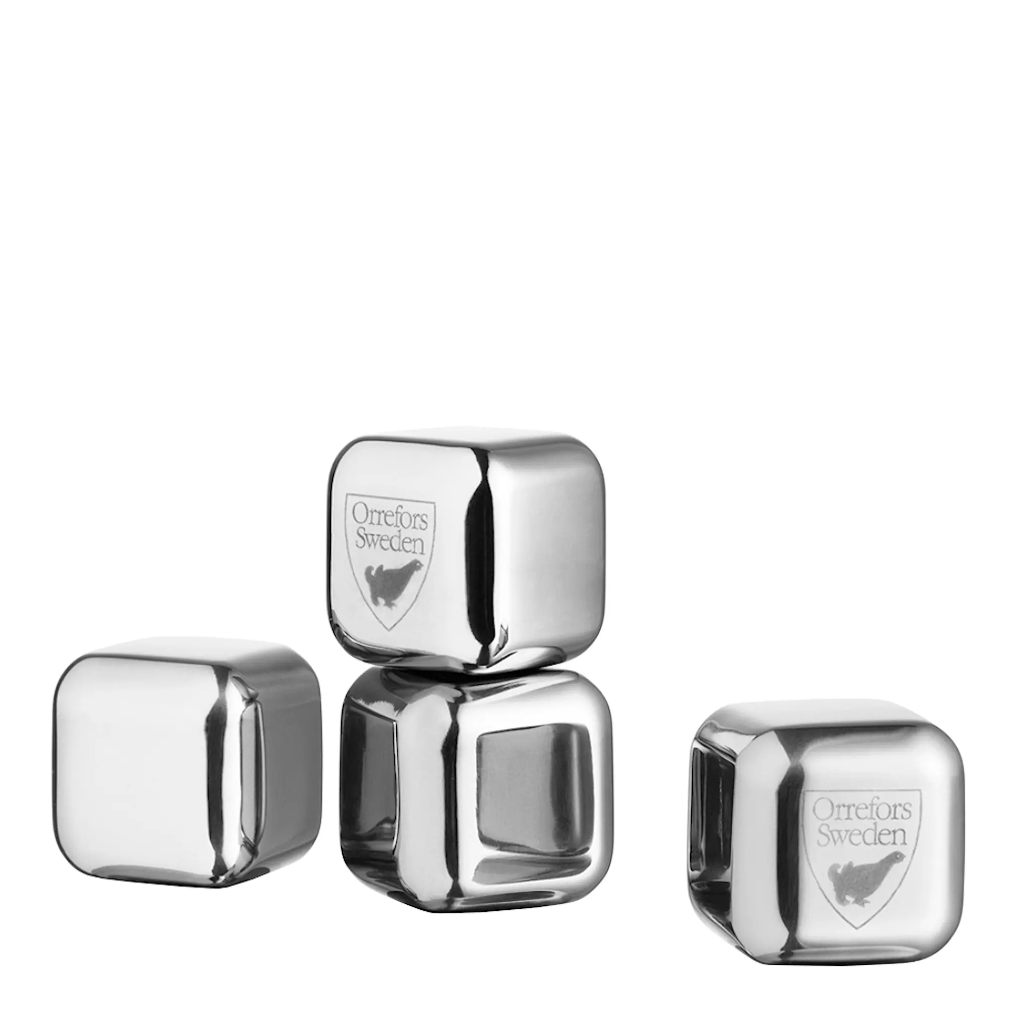 Orrefors City Iskub Rostfri 4-pack