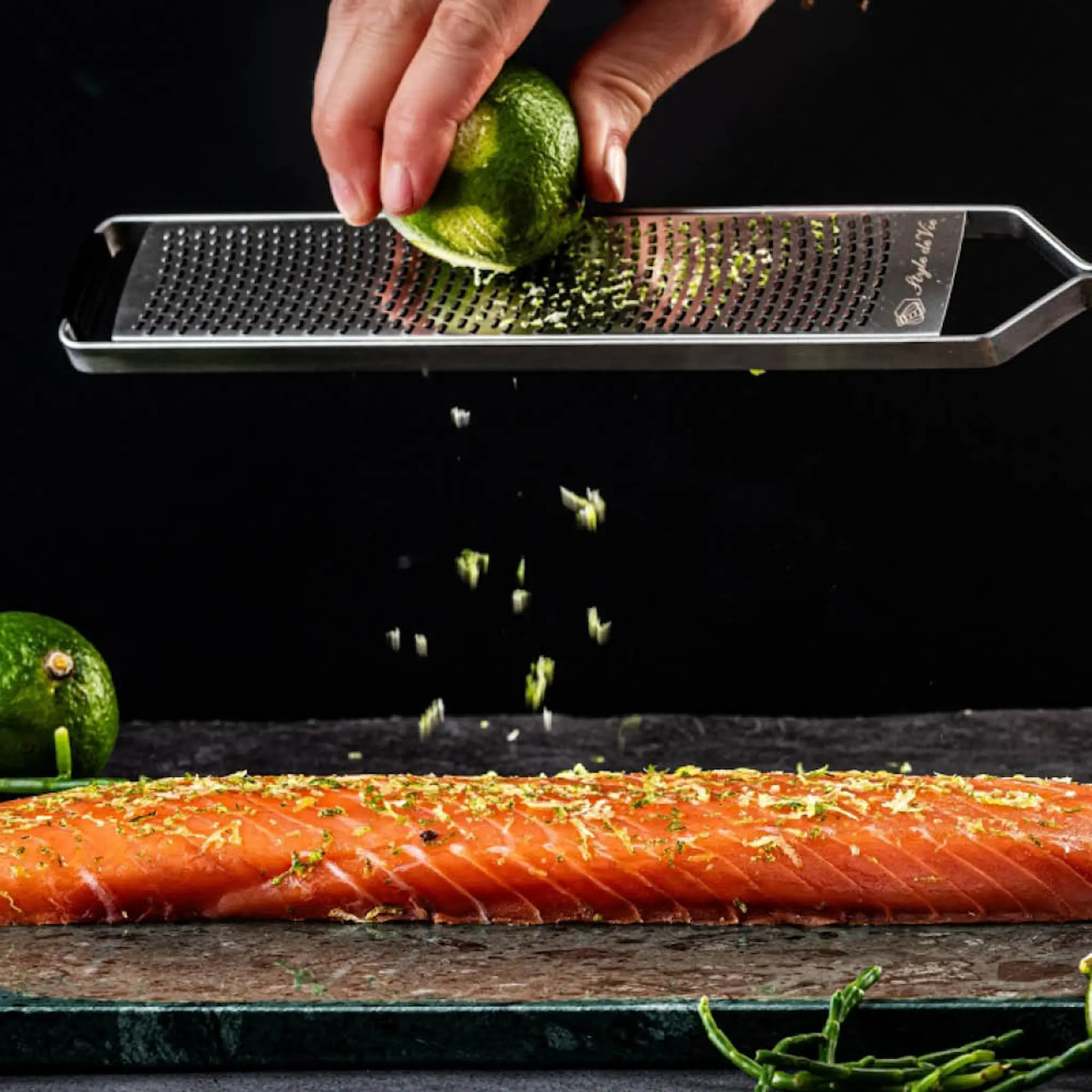 Laguiole Style de Vie Rivjern zester 41,4 cm svart