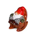 Minitomte i Gungstol 10 cm