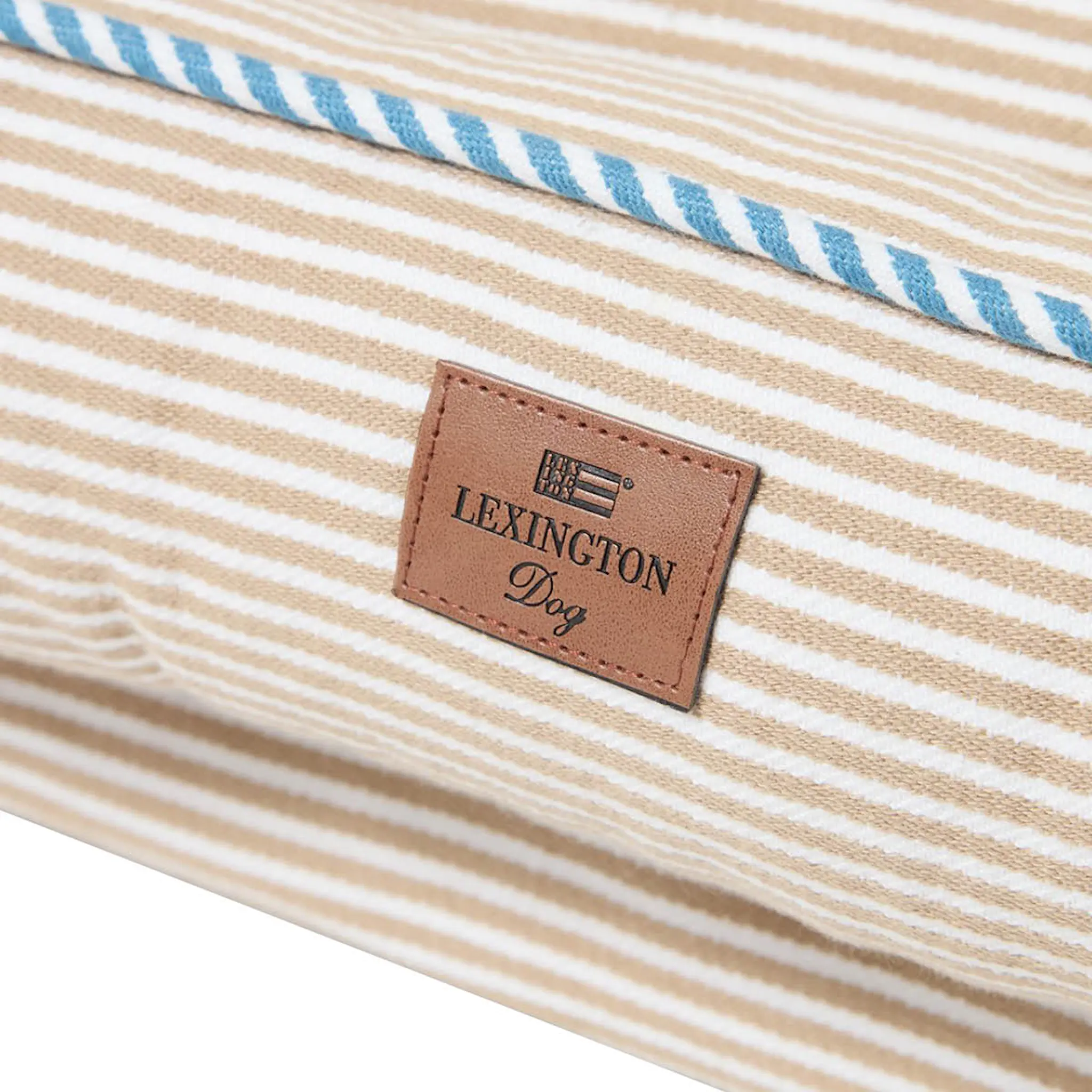 Lexington Koiran peti 60x80 cm Beige/Valkoinen/Sininen