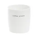 Sögne Mugg Mini 10 cl Coffee please Vit