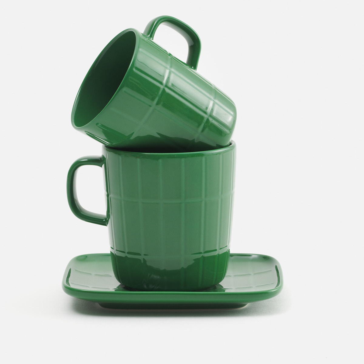 Marimekko Tiiliskivi krus 40 cl mørk grønn