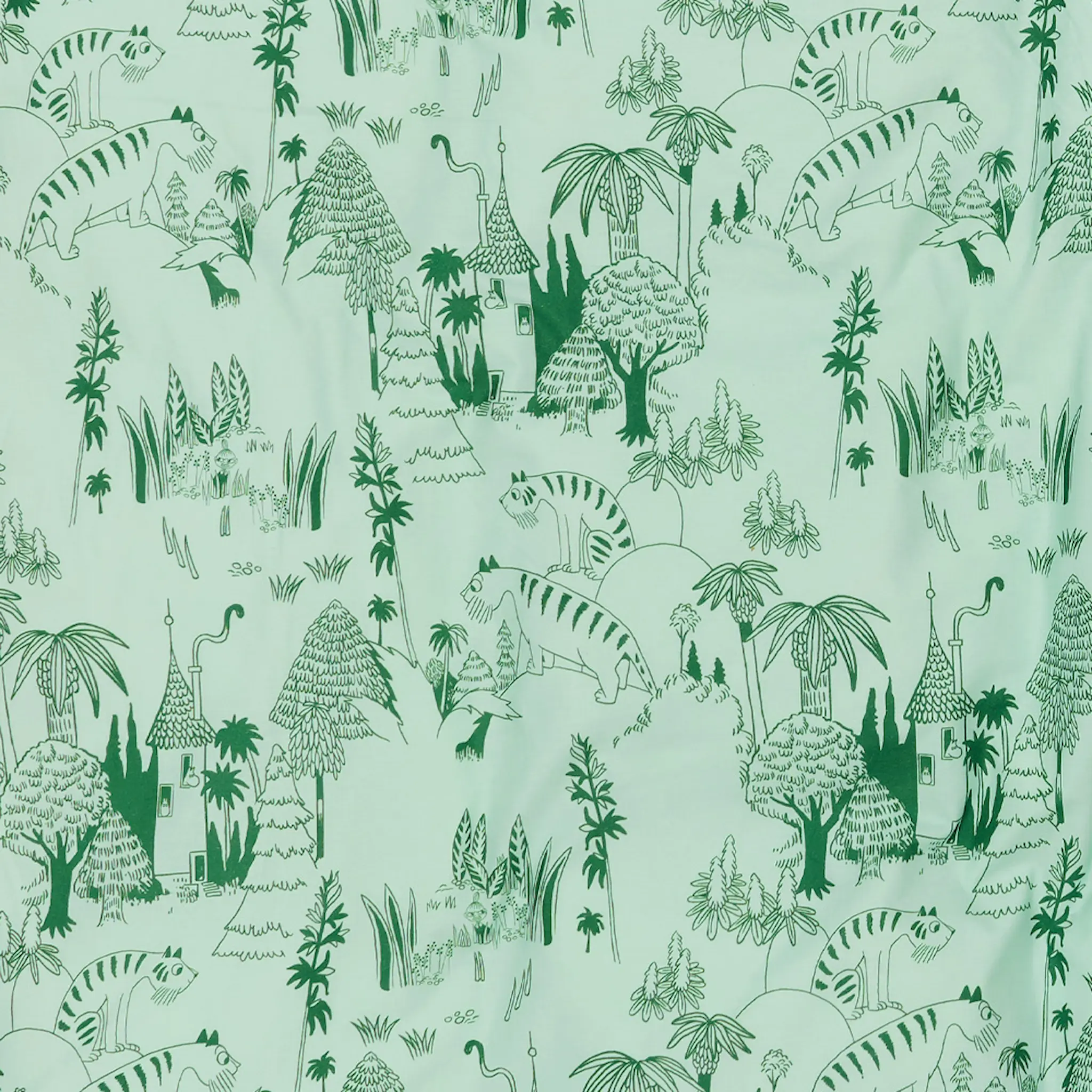 Moomin Arabia Muumi Pussilakanasetti 150x210 cm Puutarhajuhlat