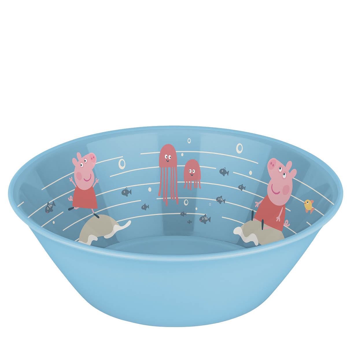 Koziol Peppa Pig Waves At Home barneservise 4 deler blå