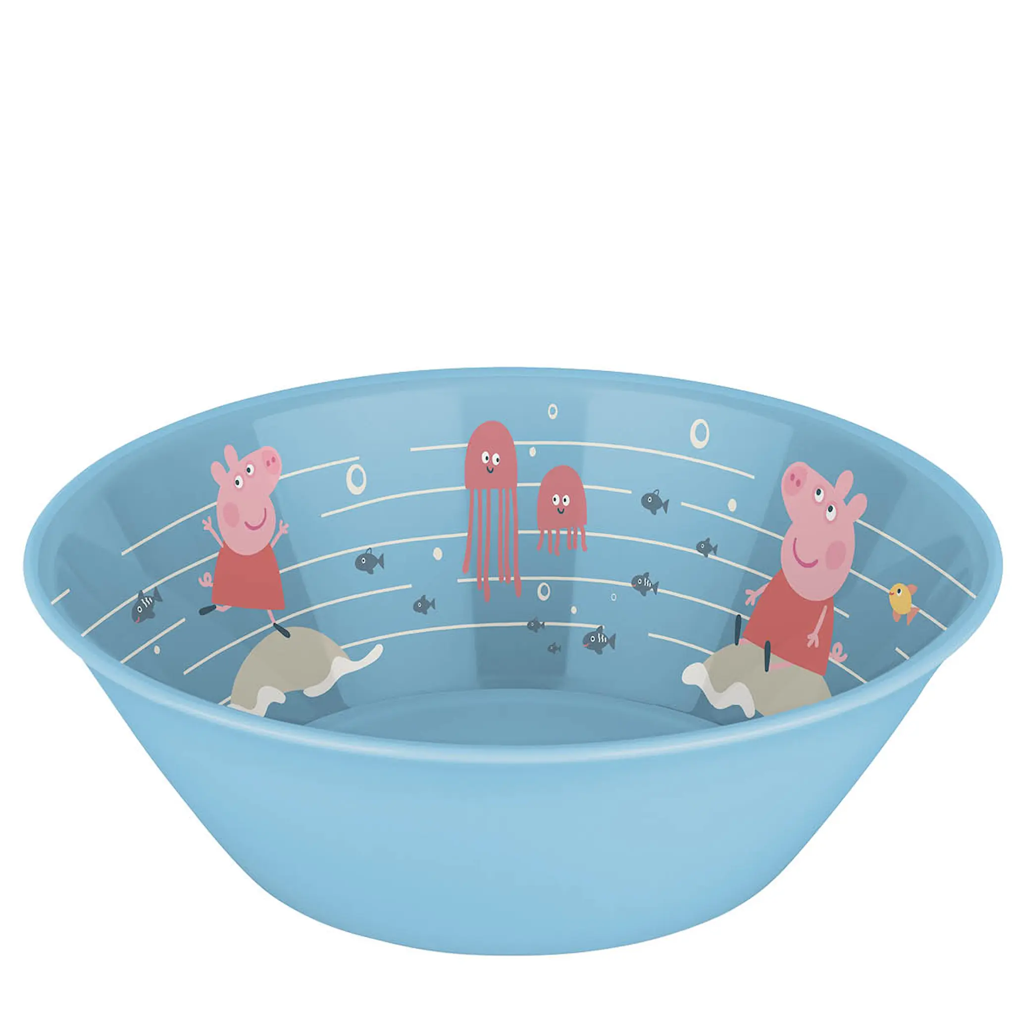 Koziol Peppa Pig Waves At Home barneservise 4 deler blå