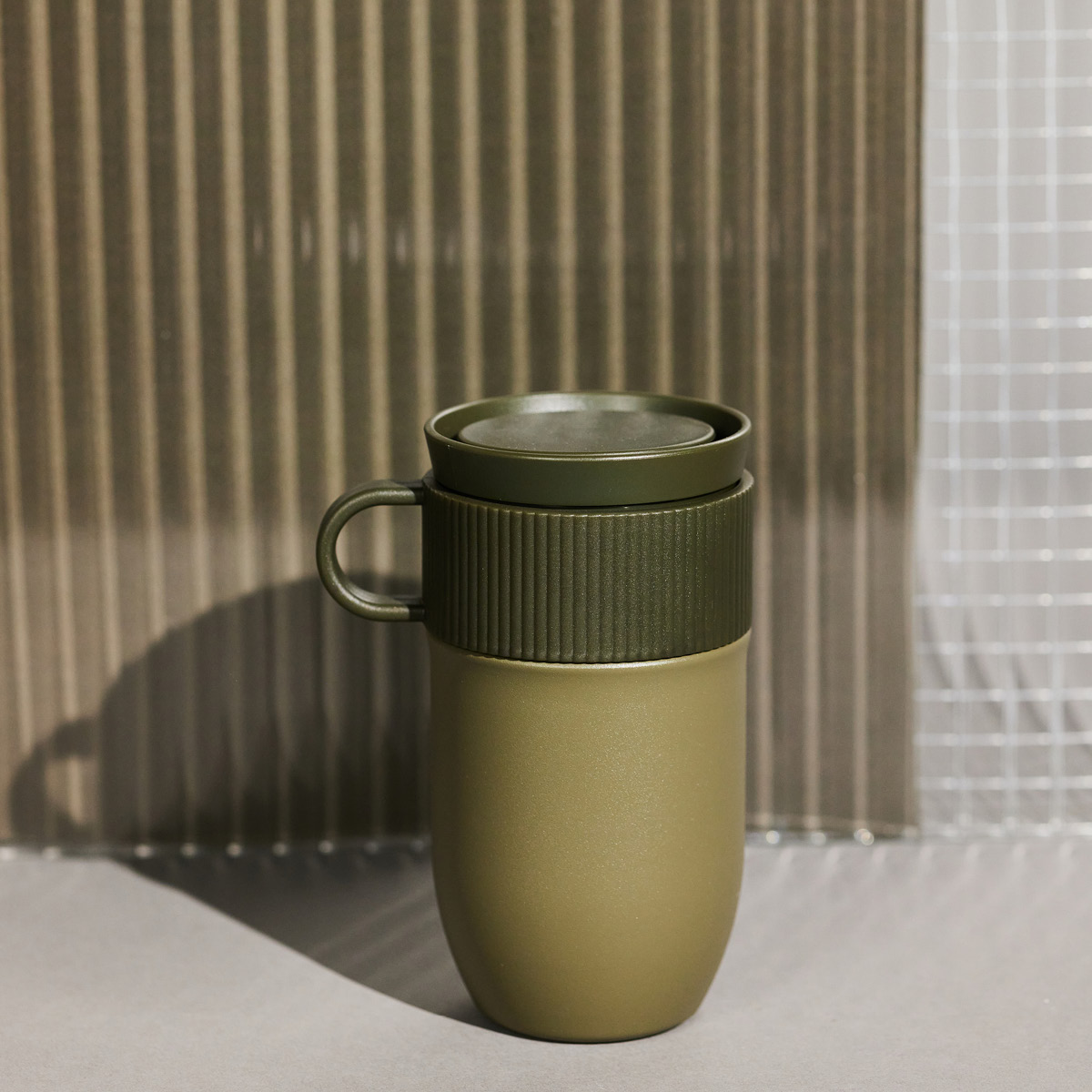 Sagaform Ted Termosmuki 28 cl Vihreä