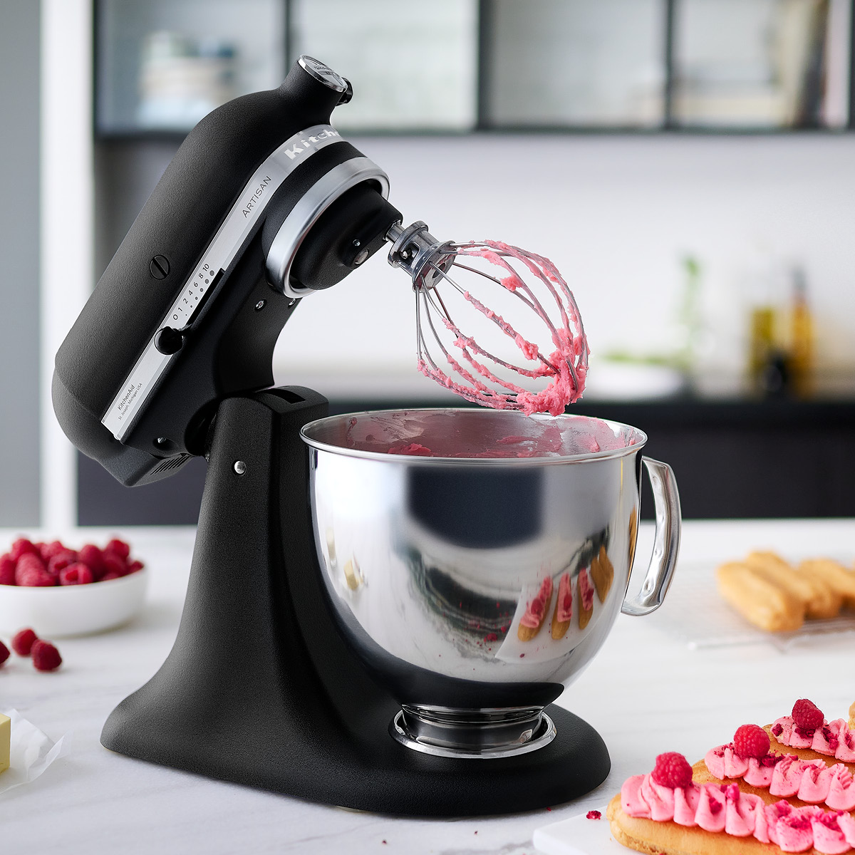 KitchenAid Artisan kjøkkenmaskin 5KSM175PSEBK 4,8L cast iron black