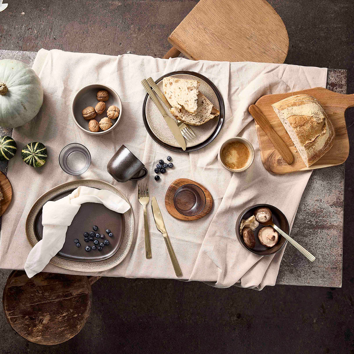 Aida RAW Organic tallrik 24x21 cm sandy beige