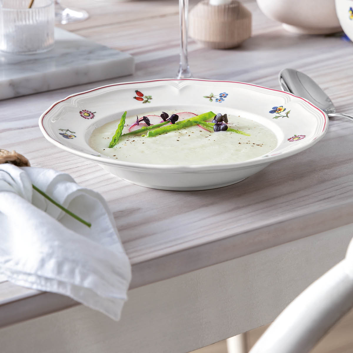 Villeroy & Boch Petite Fleur Tallrik djup 23 cm
